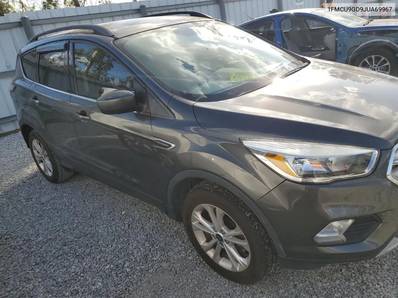 2018 Ford Escape Se VIN: 1FMCU9GD9JUA69967 Lot: 80259734