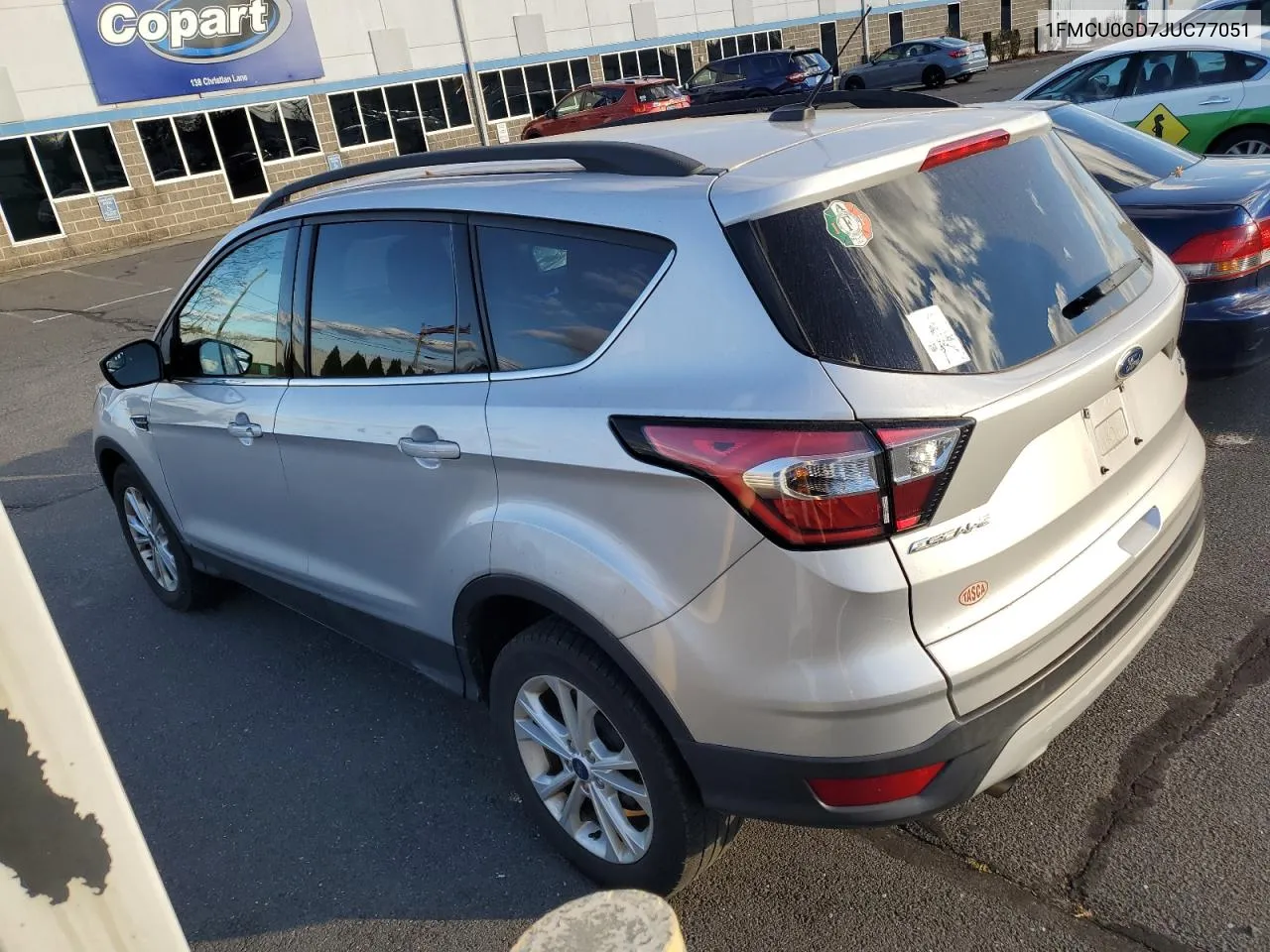 2018 Ford Escape Se VIN: 1FMCU0GD7JUC77051 Lot: 80289954