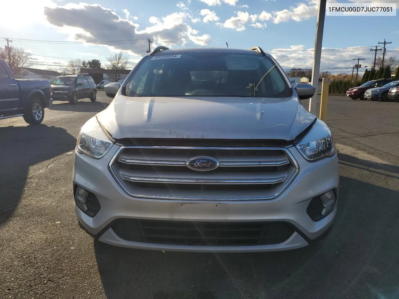 2018 Ford Escape Se VIN: 1FMCU0GD7JUC77051 Lot: 80289954