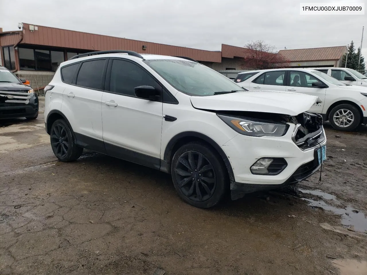 2018 Ford Escape Se VIN: 1FMCU0GDXJUB70009 Lot: 81022544