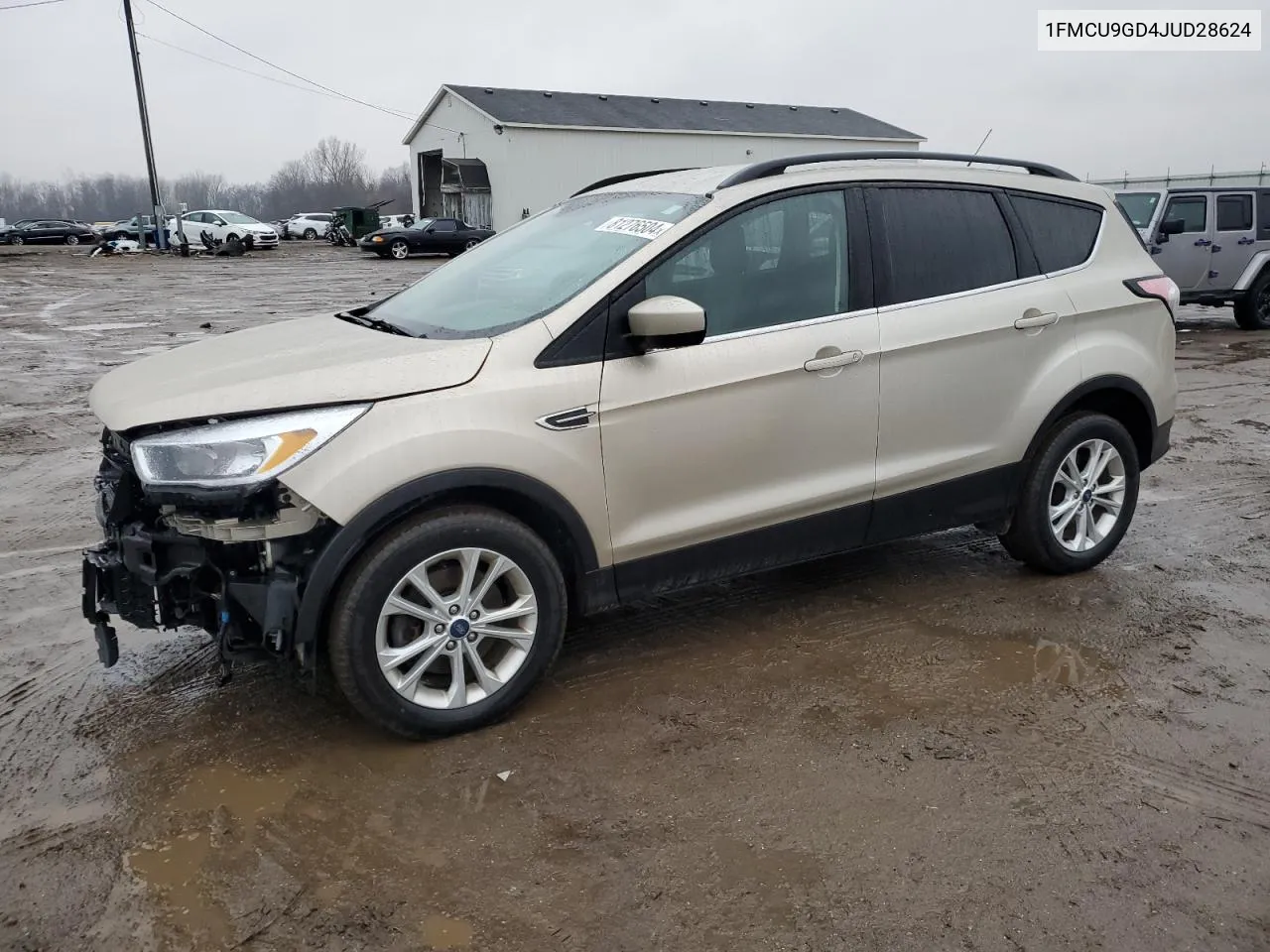 2018 Ford Escape Se VIN: 1FMCU9GD4JUD28624 Lot: 81276504