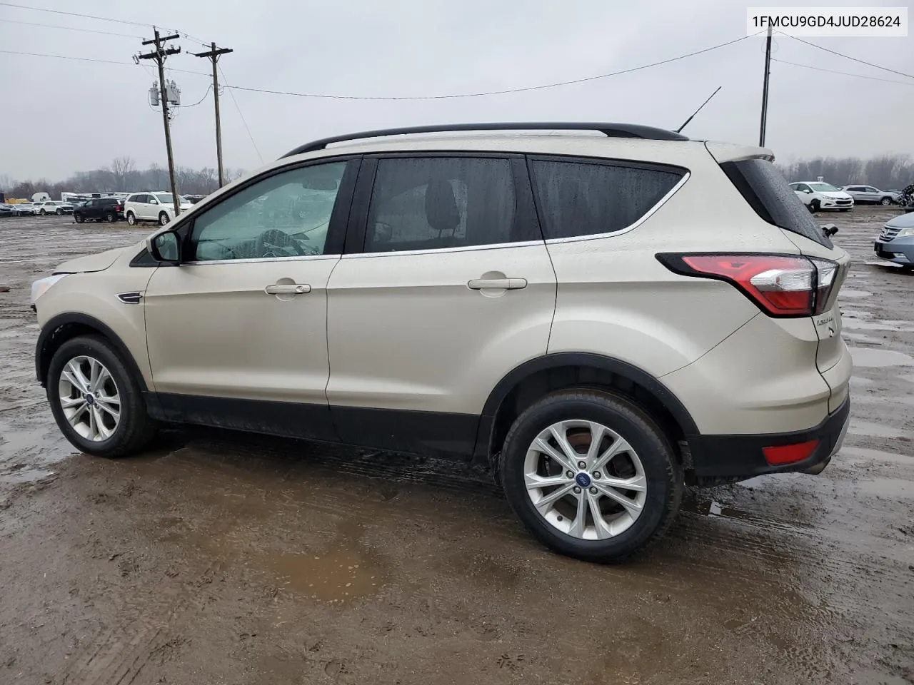 2018 Ford Escape Se VIN: 1FMCU9GD4JUD28624 Lot: 81276504