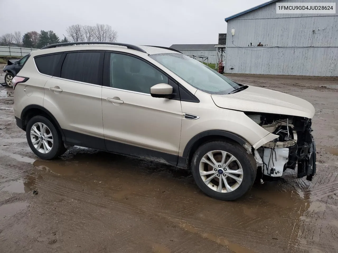 2018 Ford Escape Se VIN: 1FMCU9GD4JUD28624 Lot: 81276504