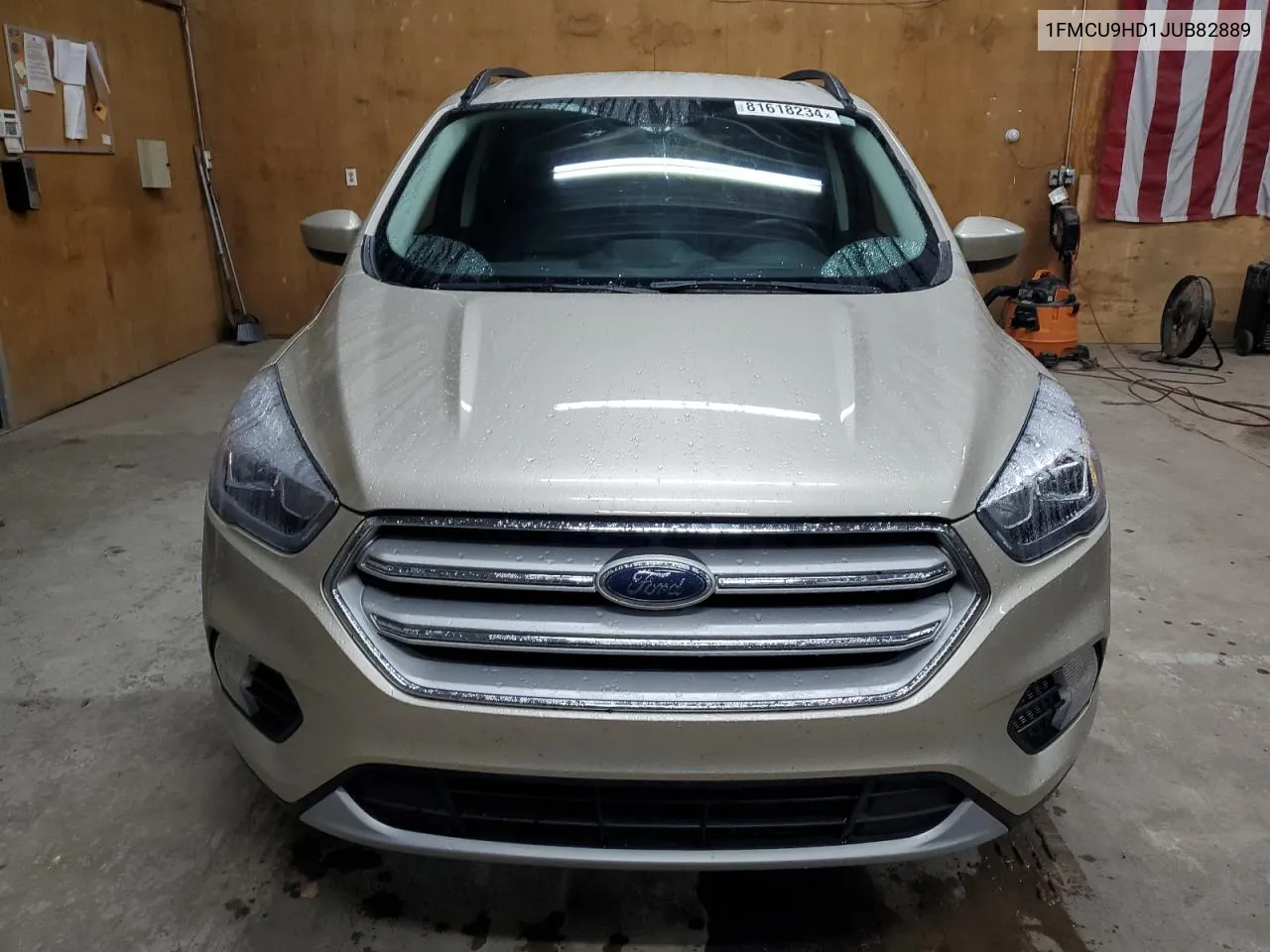 2018 Ford Escape Sel VIN: 1FMCU9HD1JUB82889 Lot: 81618234