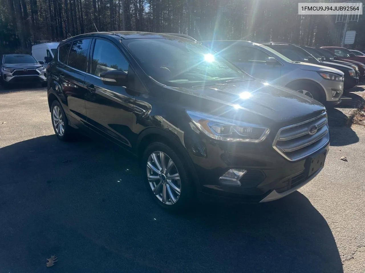 2018 Ford Escape Titanium VIN: 1FMCU9J94JUB92564 Lot: 82023394