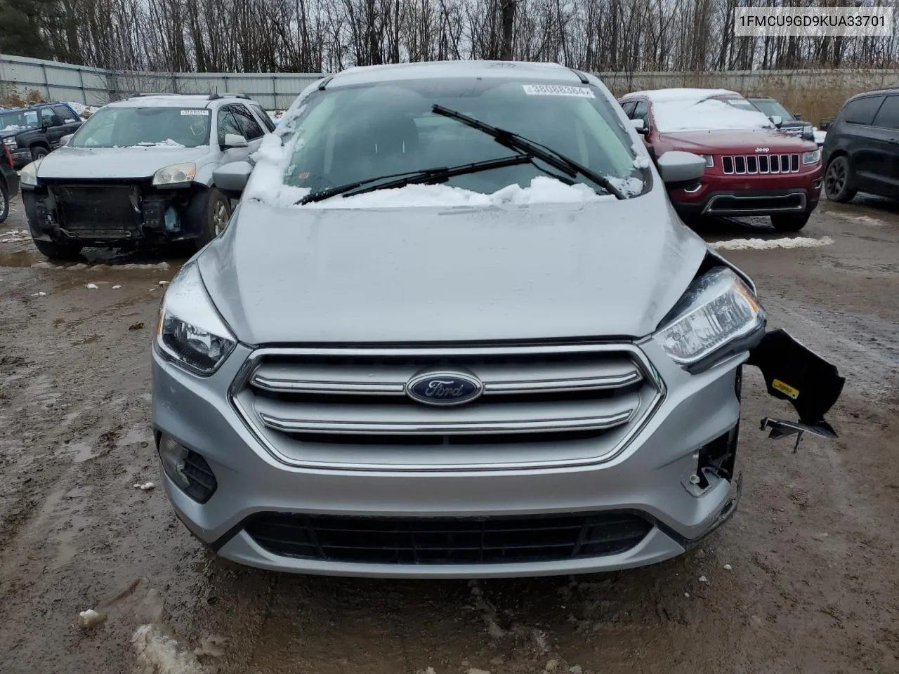 2019 Ford Escape Se VIN: 1FMCU9GD9KUA33701 Lot: 38088384