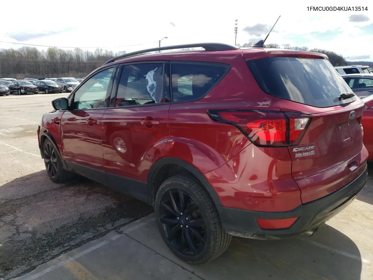 2019 Ford Escape Se VIN: 1FMCU0GD4KUA13514 Lot: 48256684