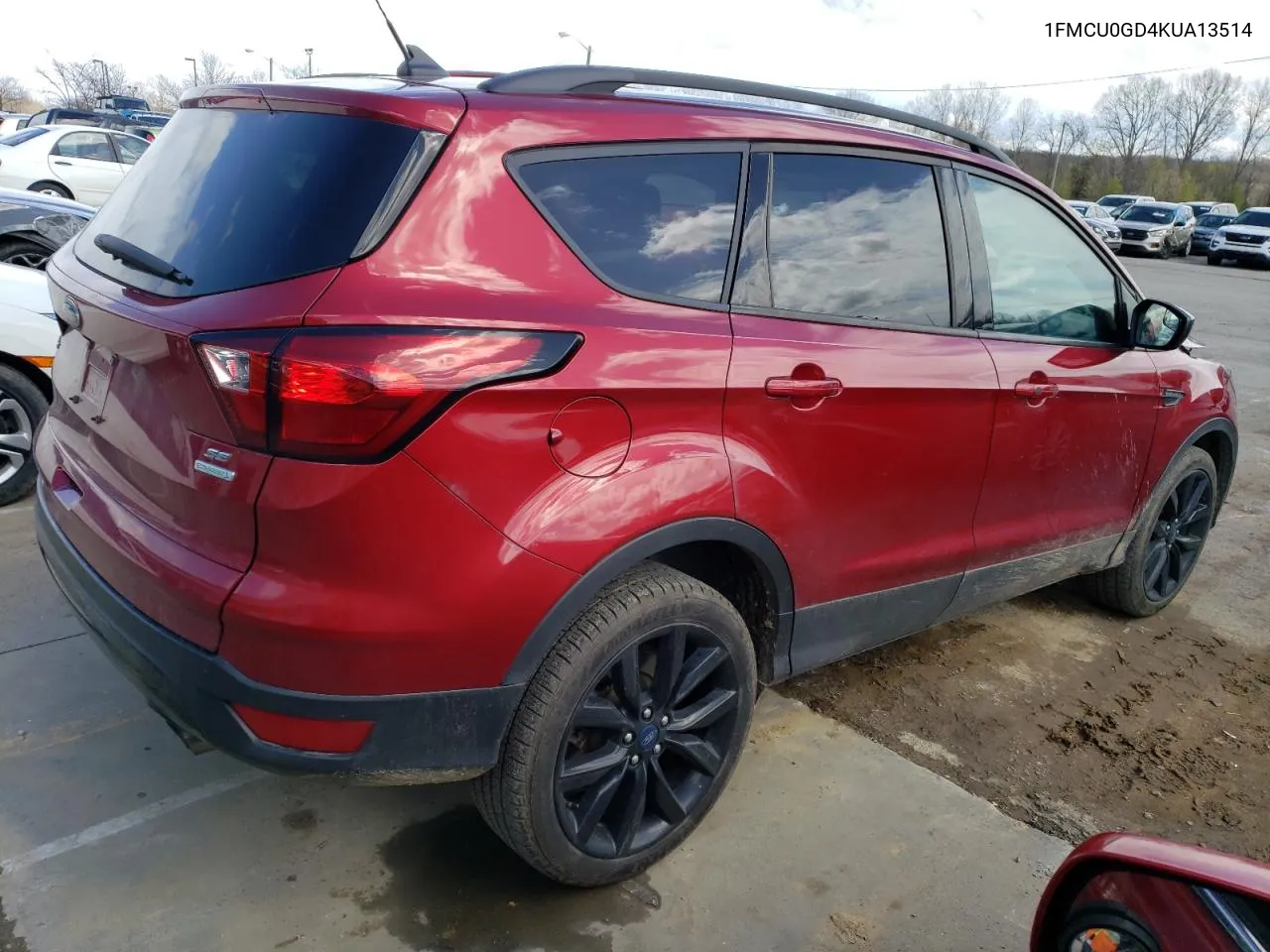 2019 Ford Escape Se VIN: 1FMCU0GD4KUA13514 Lot: 48256684