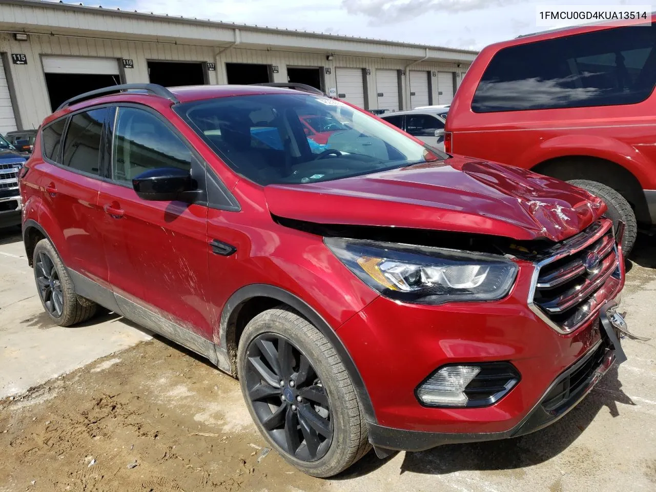 2019 Ford Escape Se VIN: 1FMCU0GD4KUA13514 Lot: 48256684