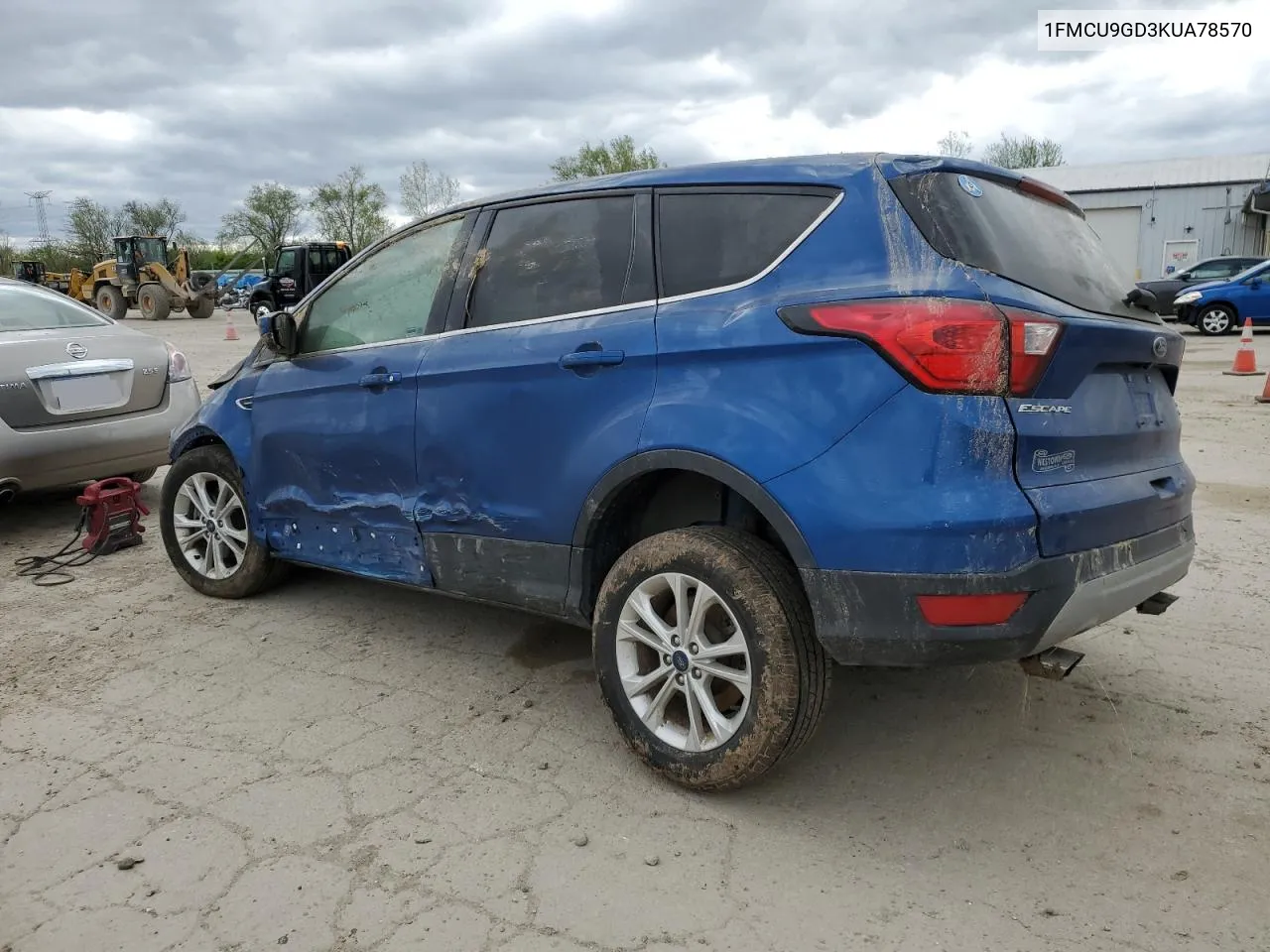 2019 Ford Escape Se VIN: 1FMCU9GD3KUA78570 Lot: 50956634