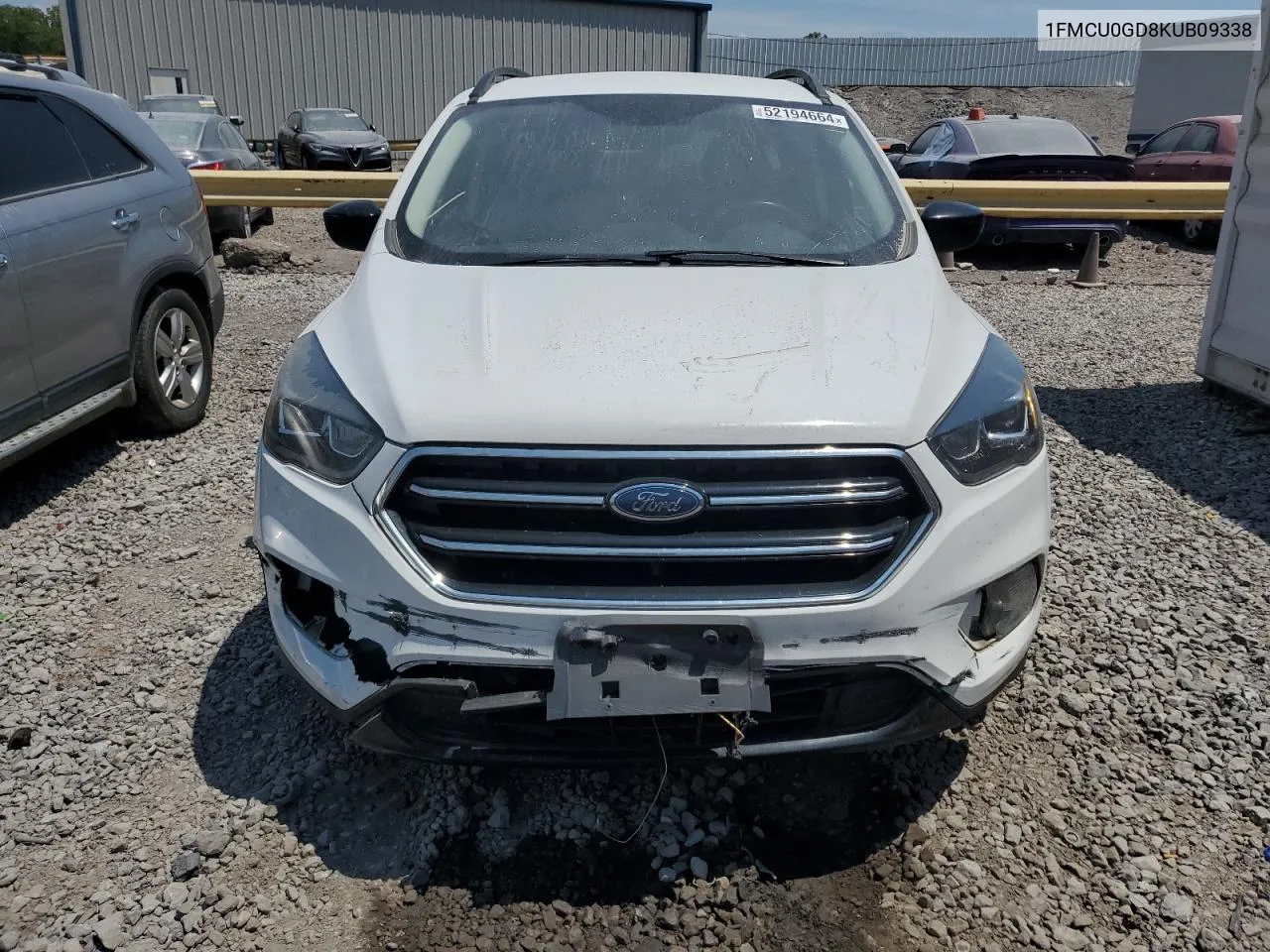 2019 Ford Escape Se VIN: 1FMCU0GD8KUB09338 Lot: 52194664