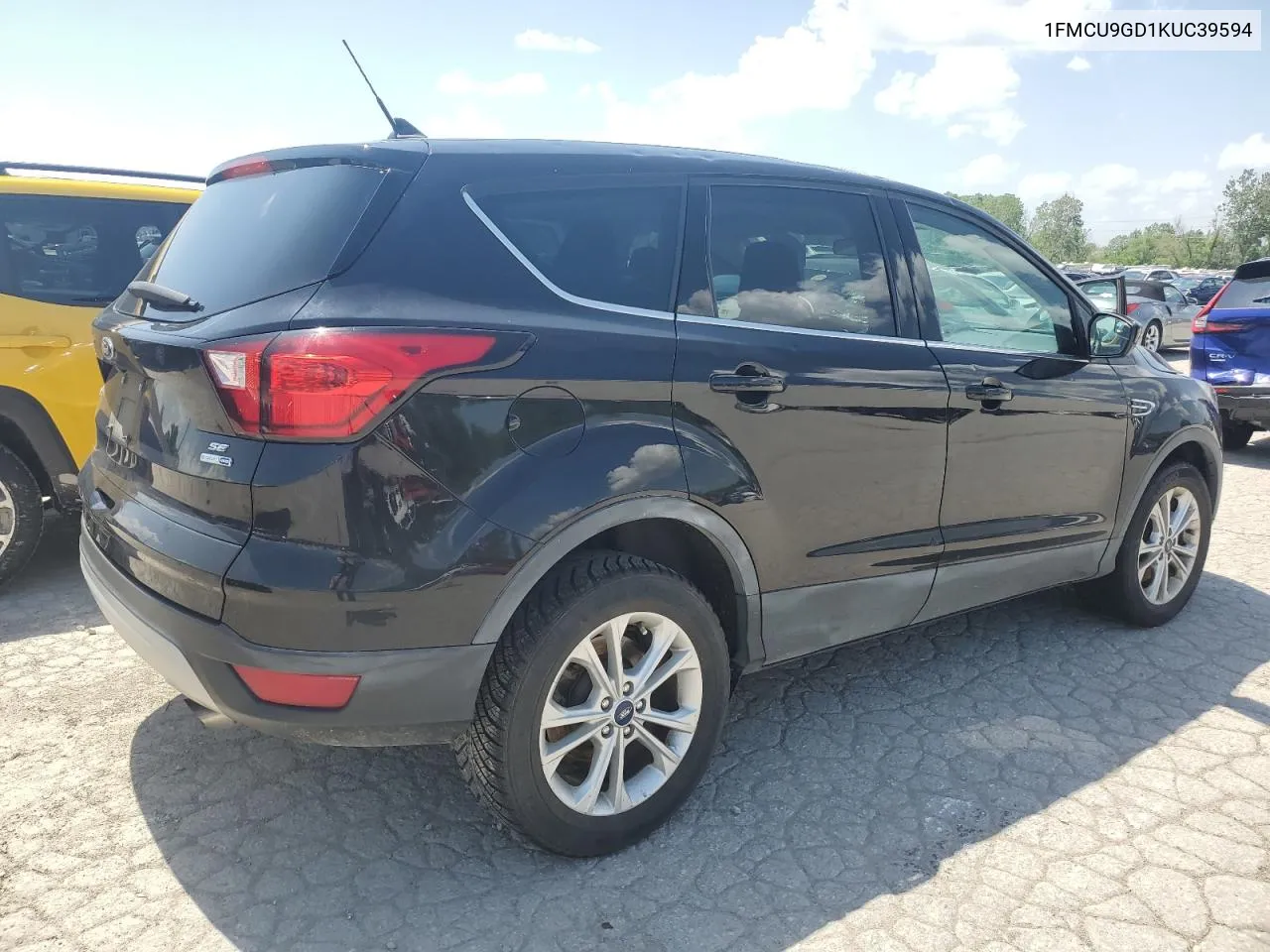 2019 Ford Escape Se VIN: 1FMCU9GD1KUC39594 Lot: 53088514