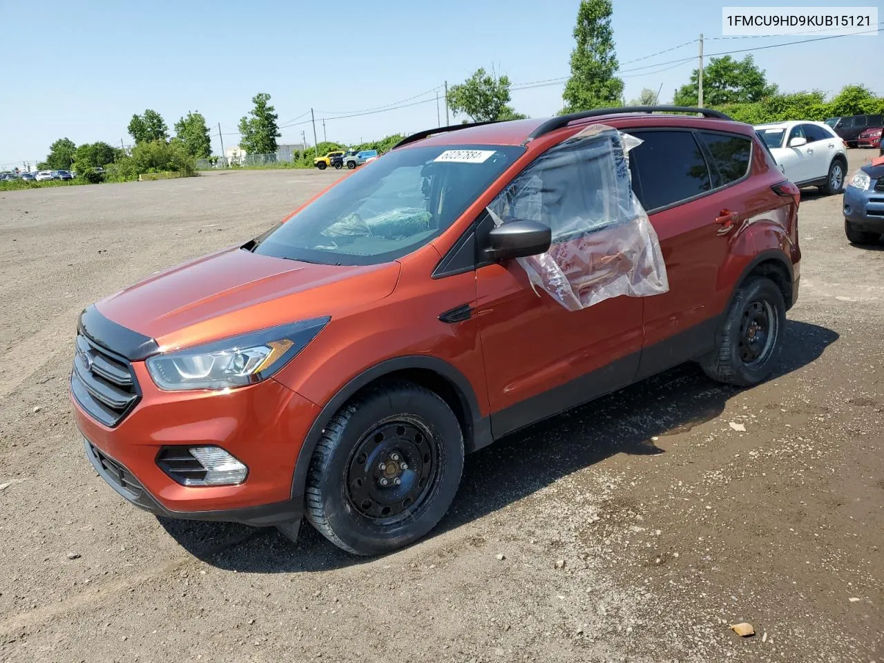 2019 Ford Escape Sel VIN: 1FMCU9HD9KUB15121 Lot: 60267884