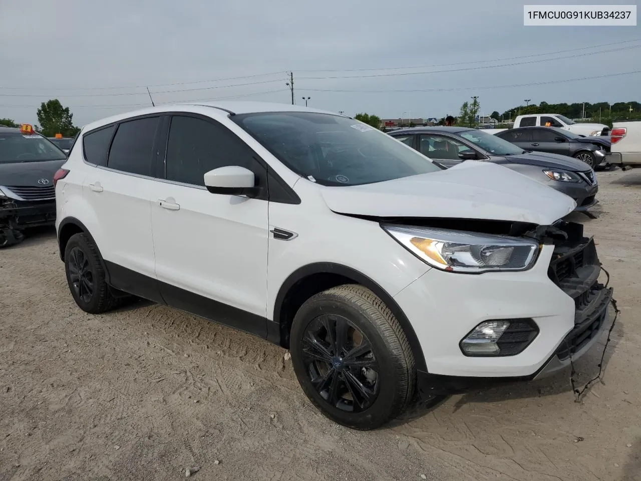 2019 Ford Escape Se VIN: 1FMCU0G91KUB34237 Lot: 61409974