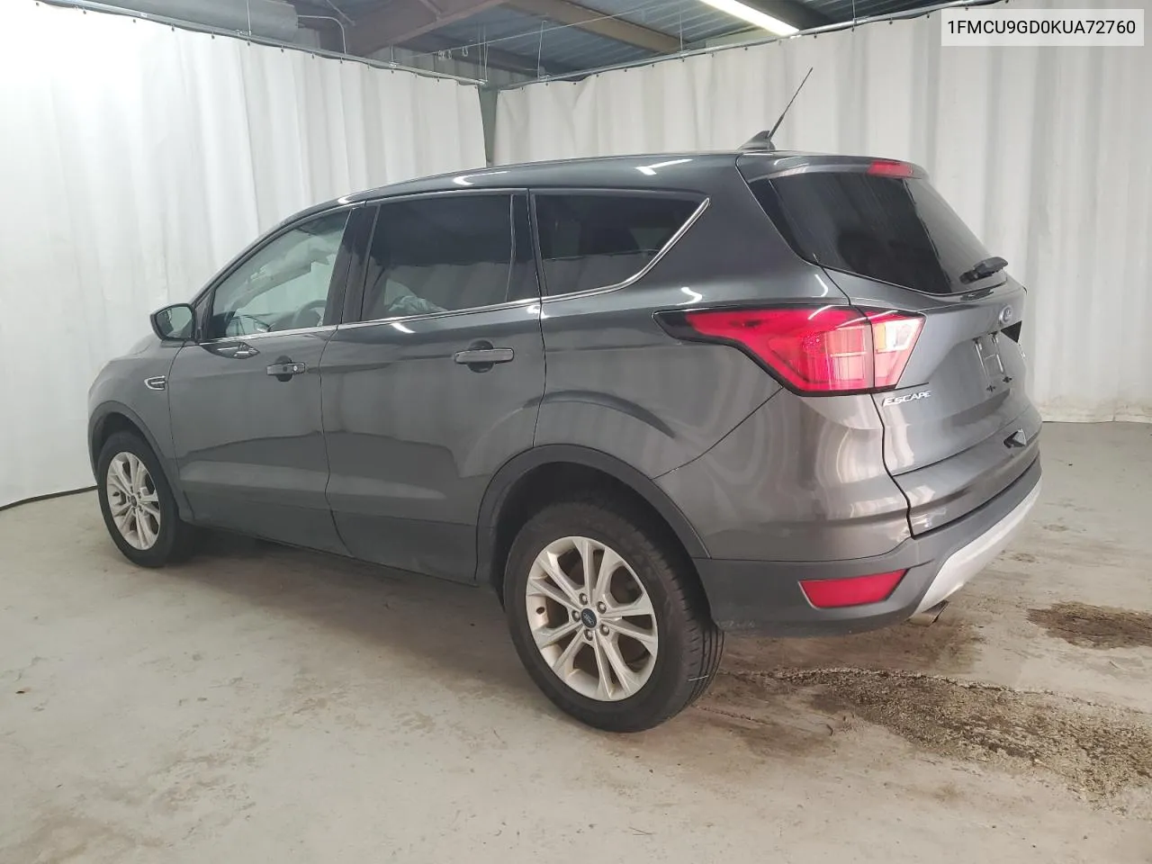 2019 Ford Escape Se VIN: 1FMCU9GD0KUA72760 Lot: 66694574