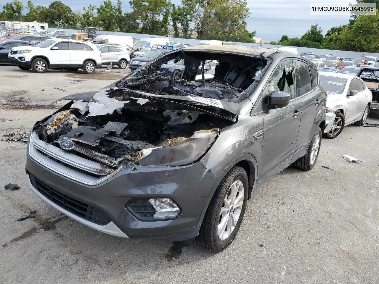 2019 Ford Escape Se VIN: 1FMCU9GD8KUA45998 Lot: 67117904