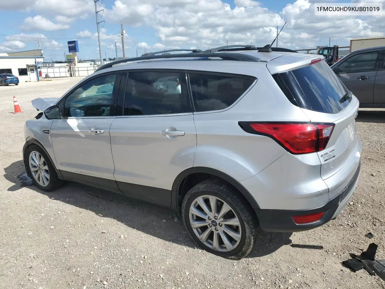 2019 Ford Escape Sel VIN: 1FMCU0HD9KUB01019 Lot: 68616644