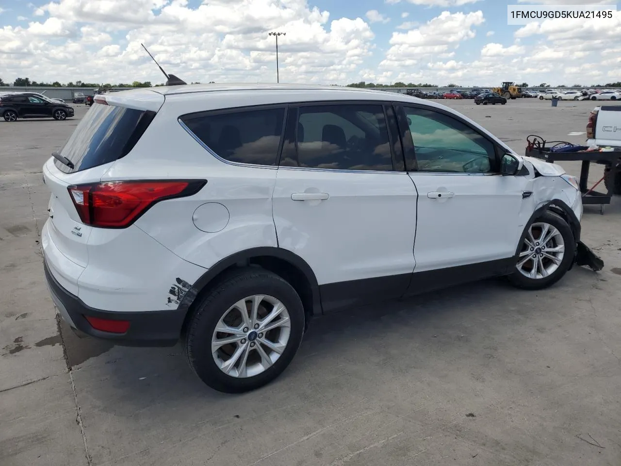 2019 Ford Escape Se VIN: 1FMCU9GD5KUA21495 Lot: 68698184