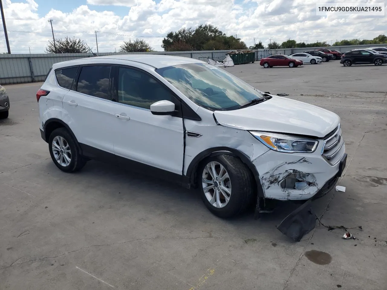 2019 Ford Escape Se VIN: 1FMCU9GD5KUA21495 Lot: 68698184