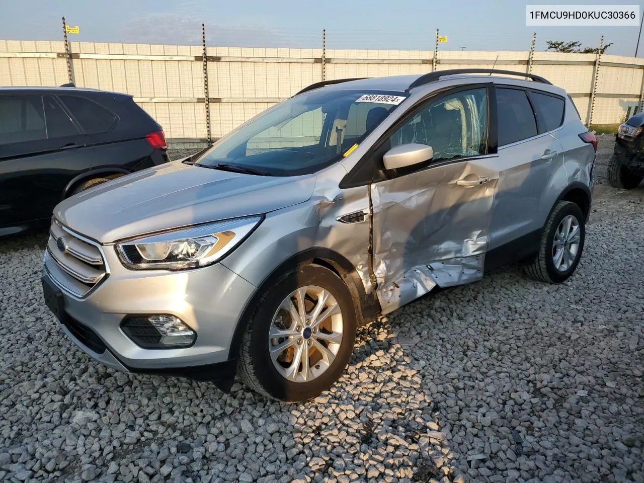 2019 Ford Escape Sel VIN: 1FMCU9HD0KUC30366 Lot: 68818924