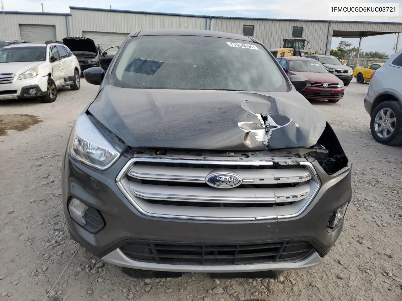 2019 Ford Escape Se VIN: 1FMCU0GD6KUC03721 Lot: 71564064