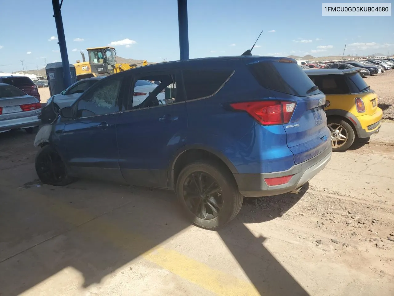 2019 Ford Escape Se VIN: 1FMCU0GD5KUB04680 Lot: 71852134