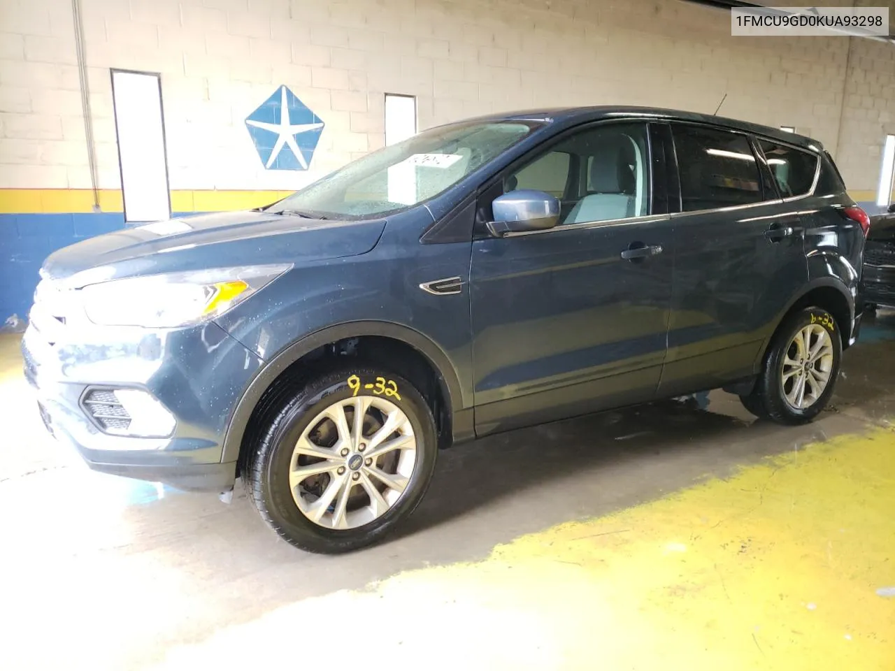 2019 Ford Escape Se VIN: 1FMCU9GD0KUA93298 Lot: 72475394