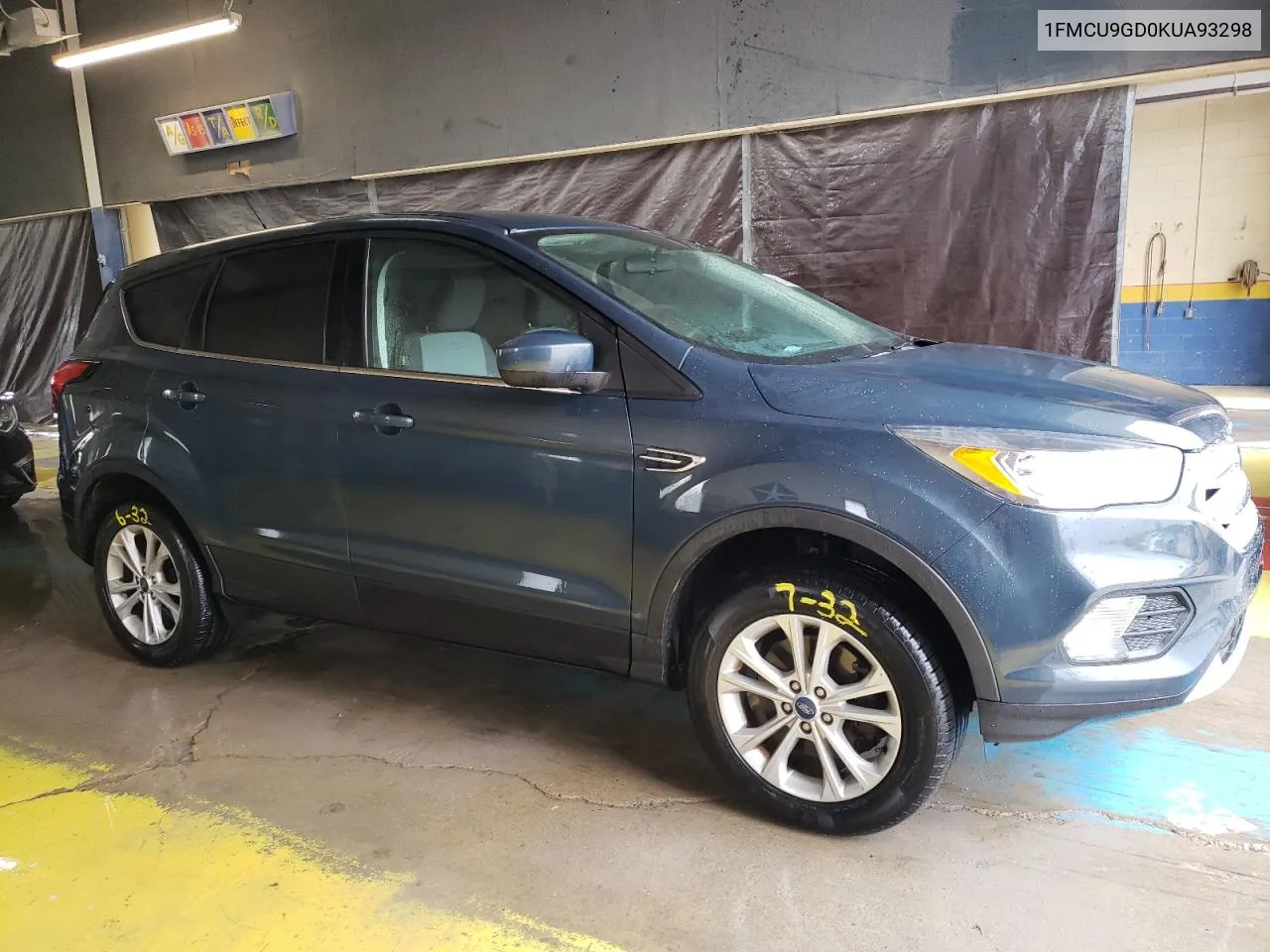 2019 Ford Escape Se VIN: 1FMCU9GD0KUA93298 Lot: 72475394