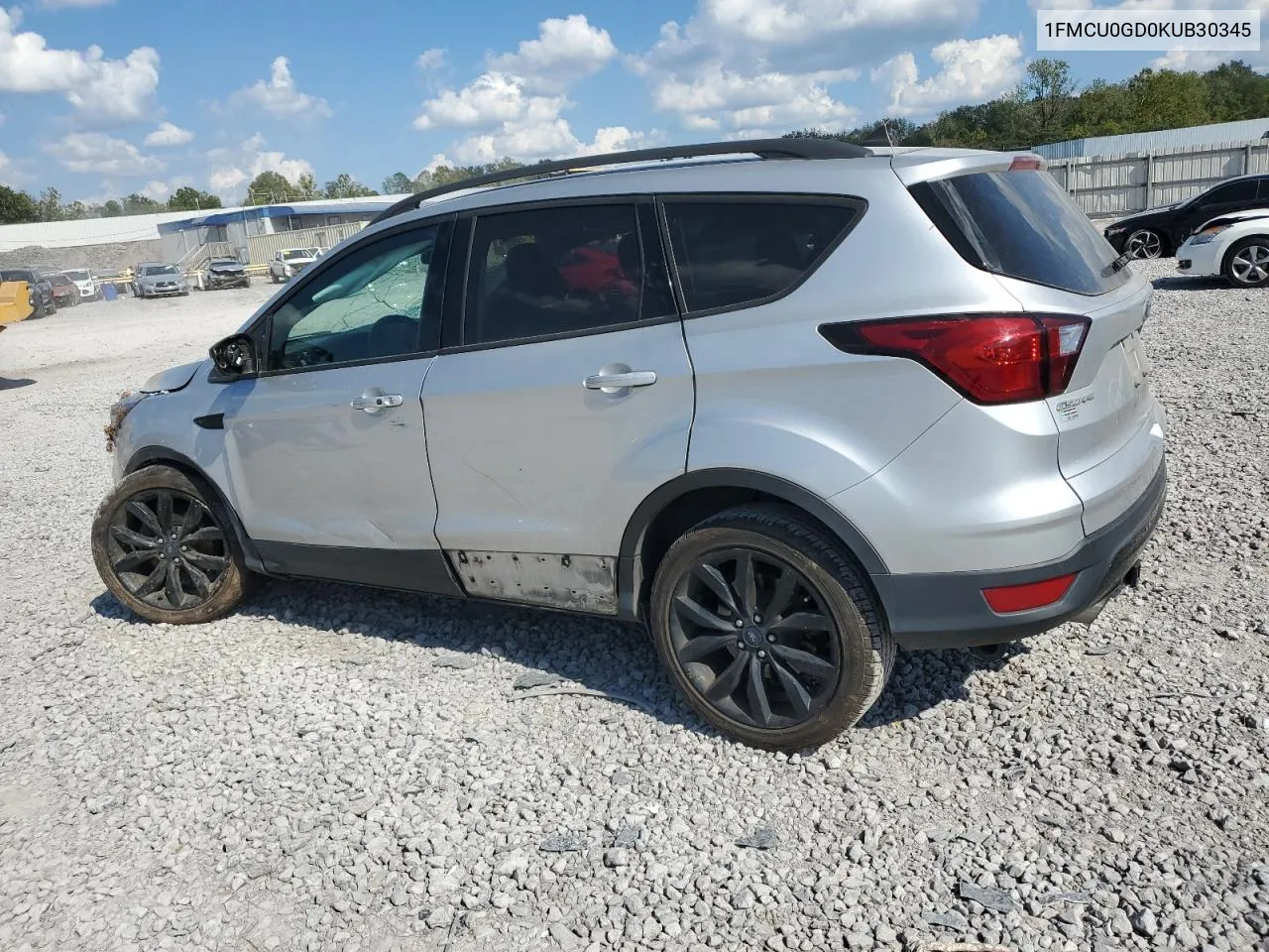 2019 Ford Escape Se VIN: 1FMCU0GD0KUB30345 Lot: 72673414