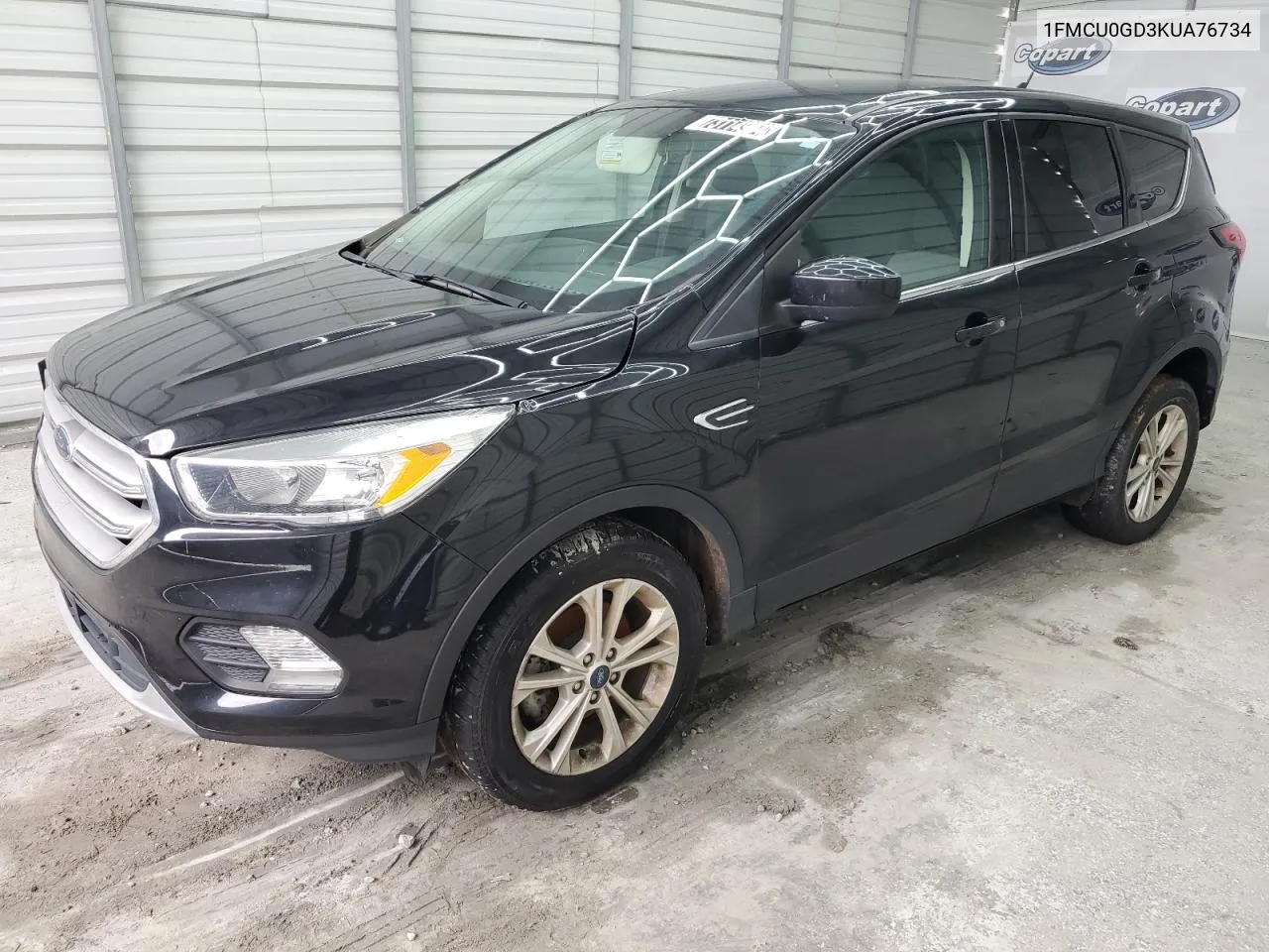 2019 Ford Escape Se VIN: 1FMCU0GD3KUA76734 Lot: 73114954