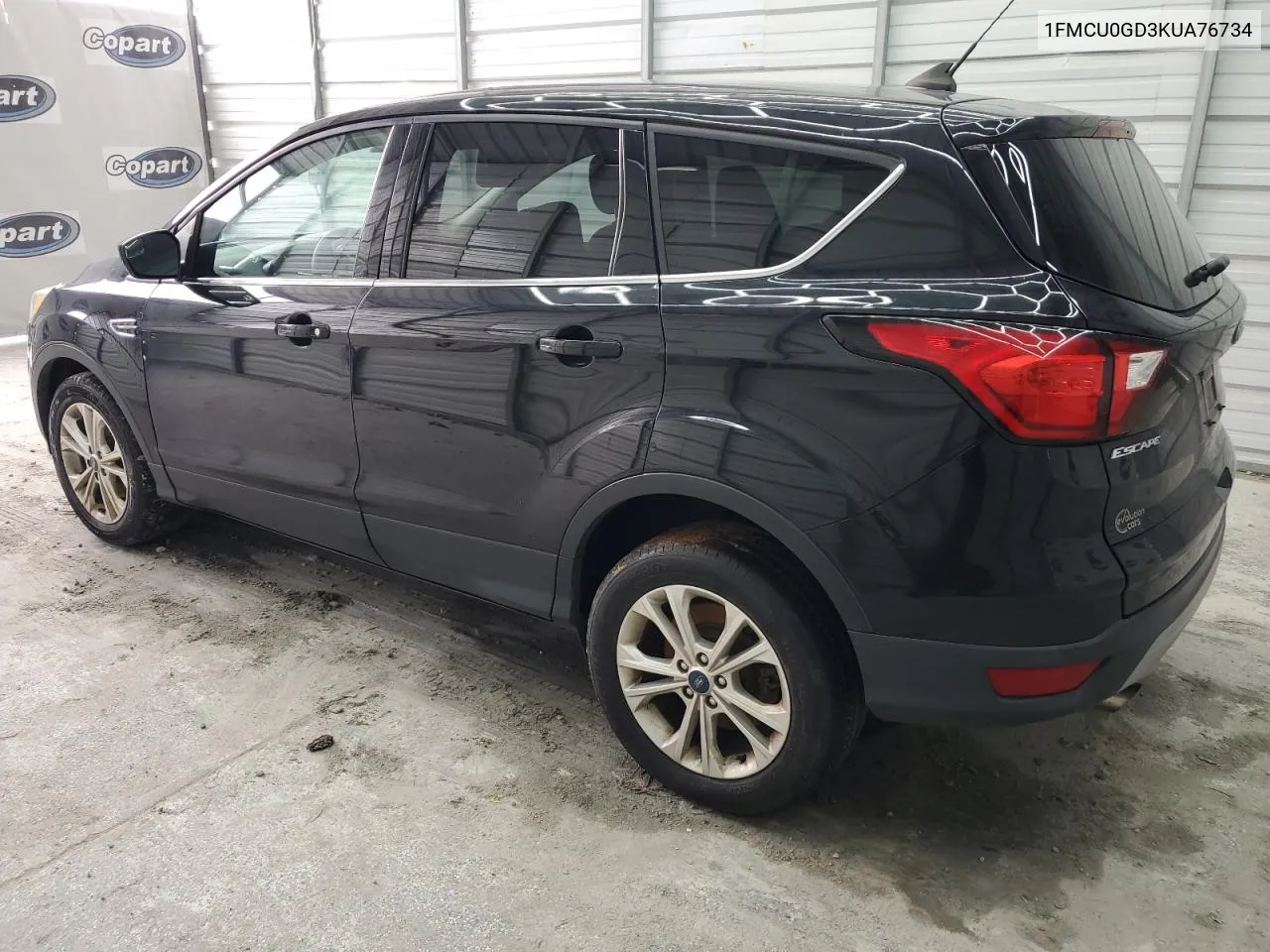 1FMCU0GD3KUA76734 2019 Ford Escape Se