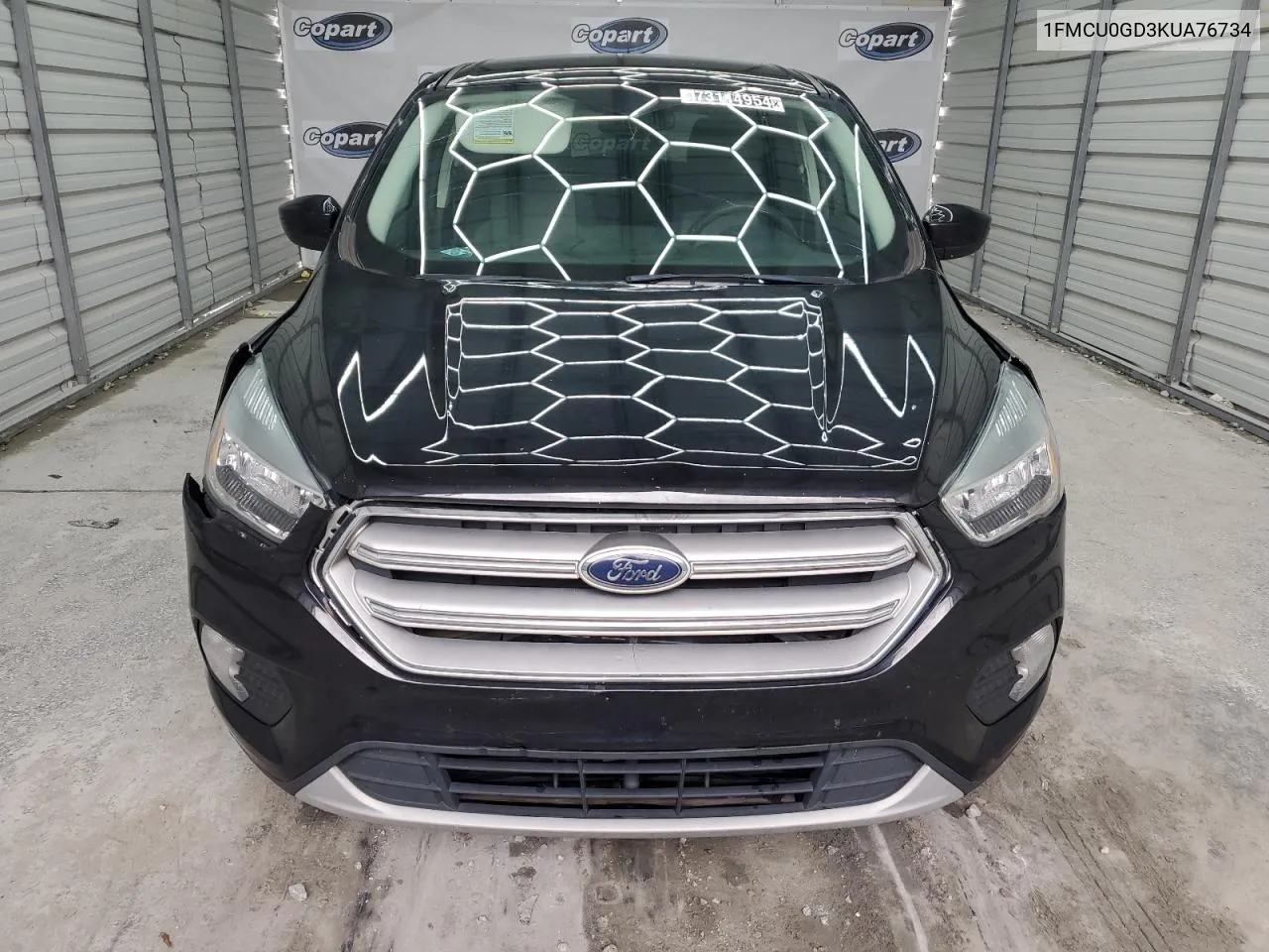 2019 Ford Escape Se VIN: 1FMCU0GD3KUA76734 Lot: 73114954