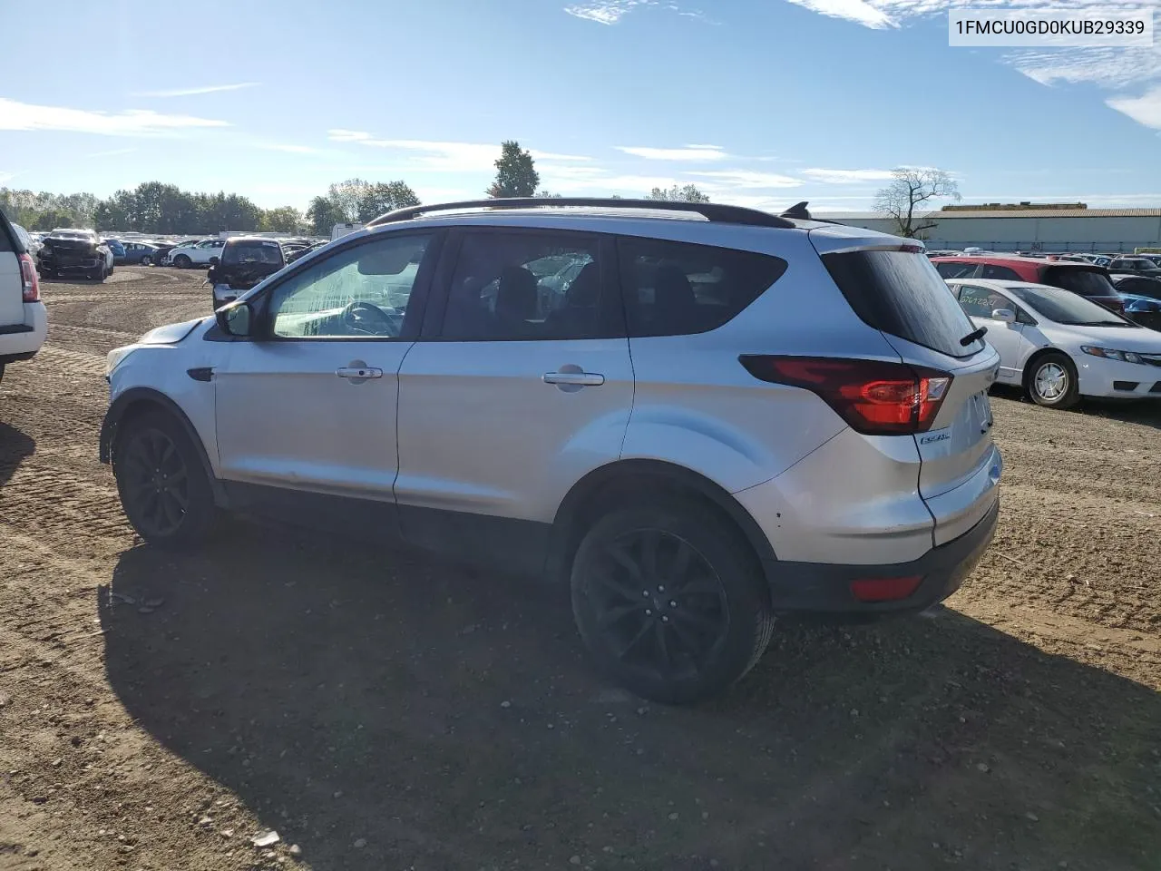 2019 Ford Escape Se VIN: 1FMCU0GD0KUB29339 Lot: 73321004