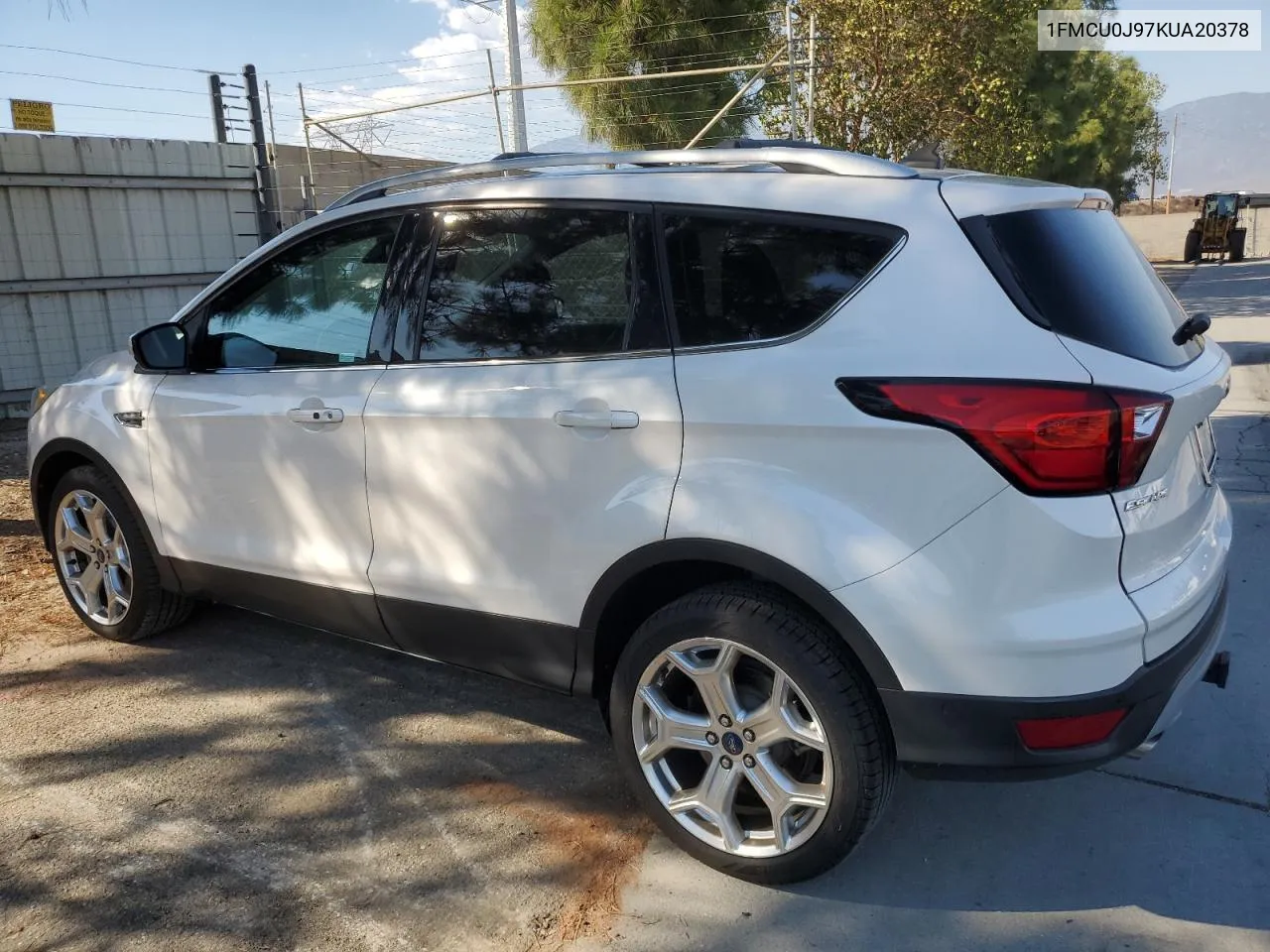 2019 Ford Escape Titanium VIN: 1FMCU0J97KUA20378 Lot: 73500504