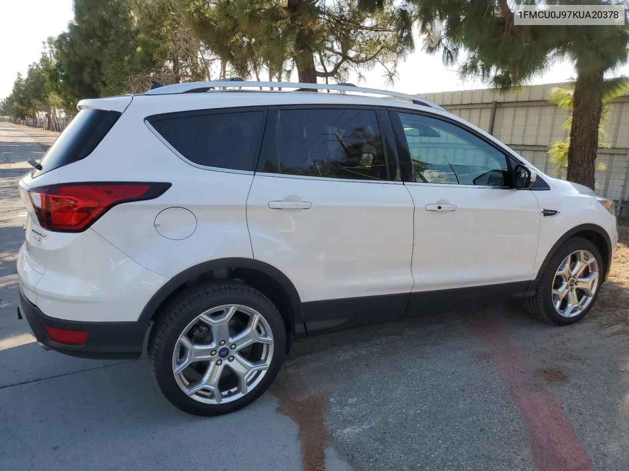 2019 Ford Escape Titanium VIN: 1FMCU0J97KUA20378 Lot: 73500504