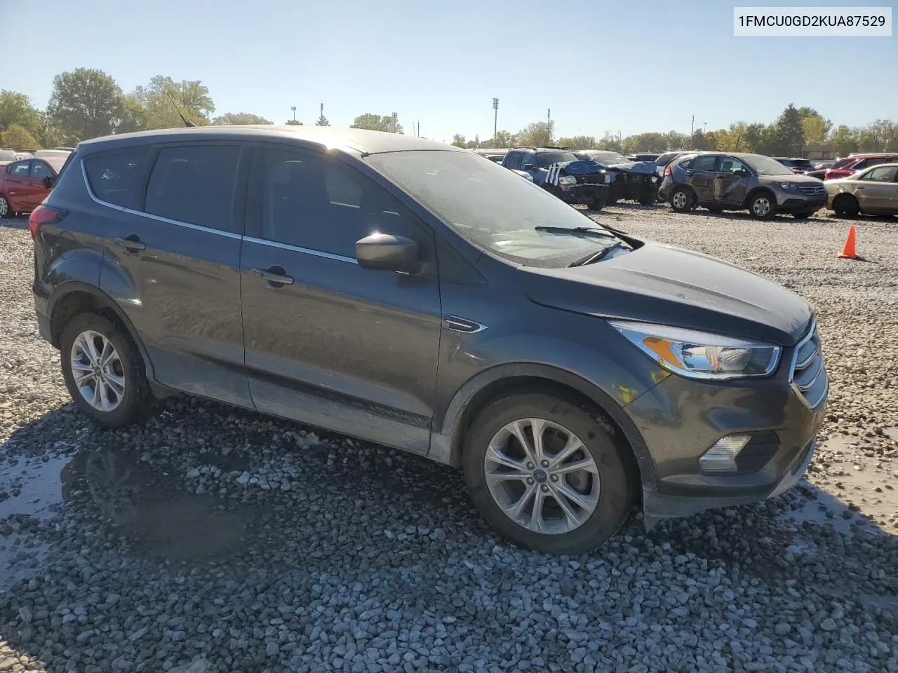 2019 Ford Escape Se VIN: 1FMCU0GD2KUA87529 Lot: 73548254