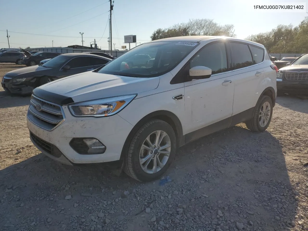 2019 Ford Escape Se VIN: 1FMCU0GD7KUB21402 Lot: 73554454