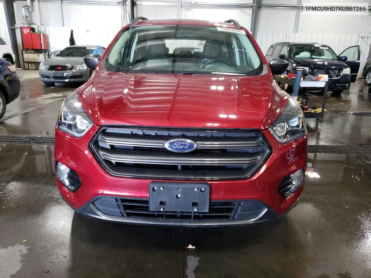 2019 Ford Escape Sel VIN: 1FMCU9HD7KUB61269 Lot: 73603094