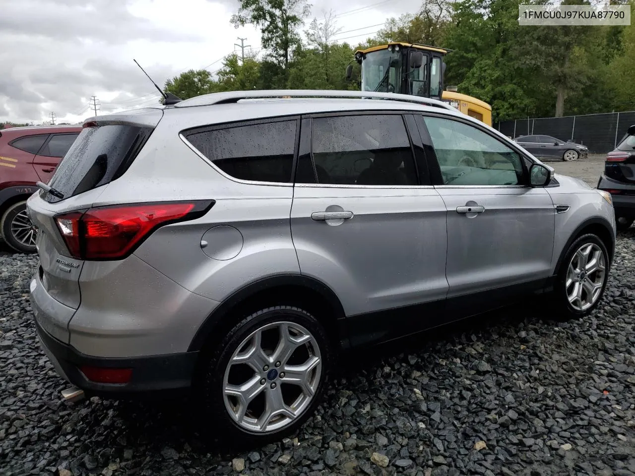 1FMCU0J97KUA87790 2019 Ford Escape Titanium