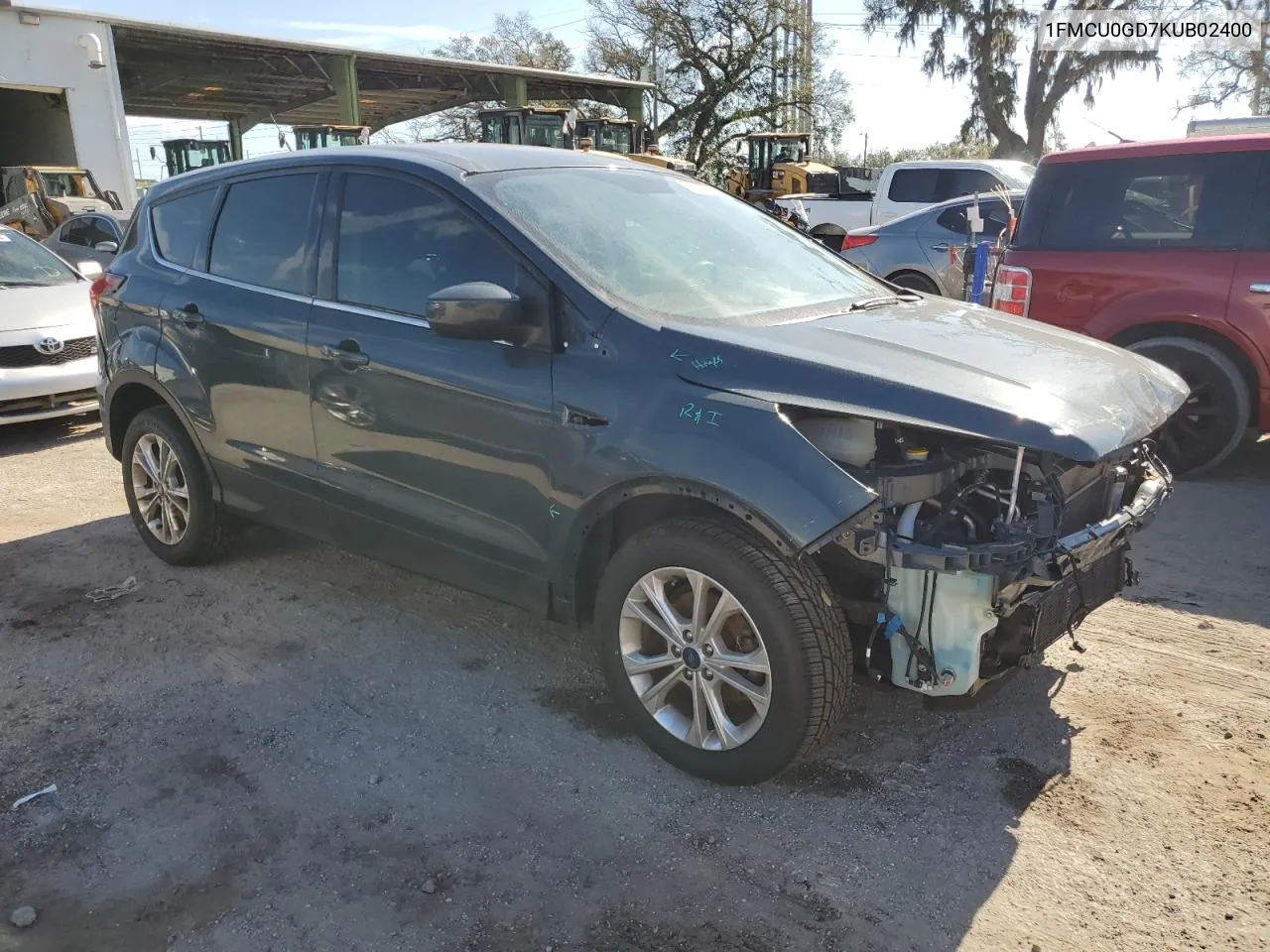 2019 Ford Escape Se VIN: 1FMCU0GD7KUB02400 Lot: 74202764