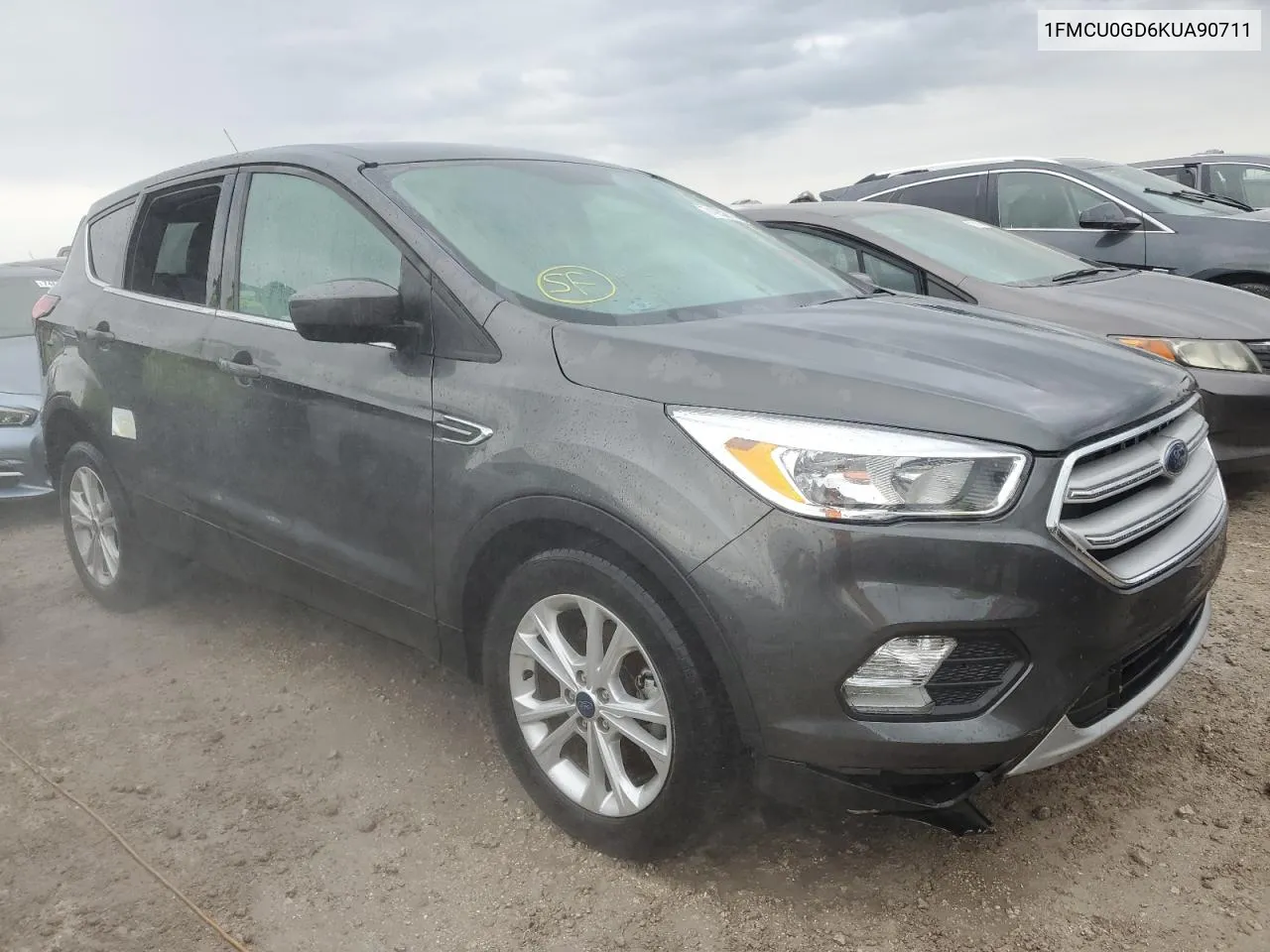 2019 Ford Escape Se VIN: 1FMCU0GD6KUA90711 Lot: 74232114