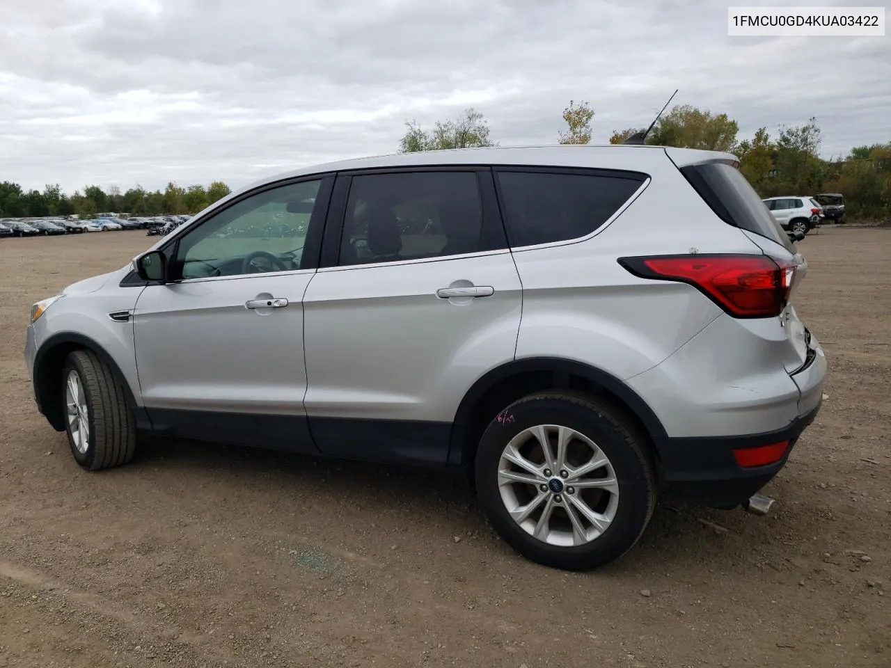 2019 Ford Escape Se VIN: 1FMCU0GD4KUA03422 Lot: 74253144