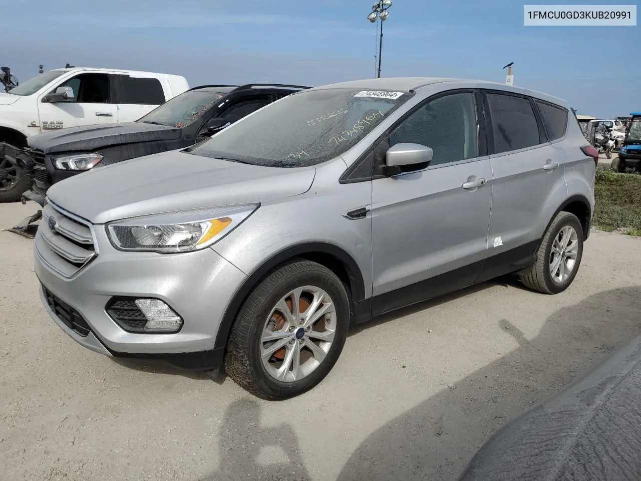 2019 Ford Escape Se VIN: 1FMCU0GD3KUB20991 Lot: 74348964