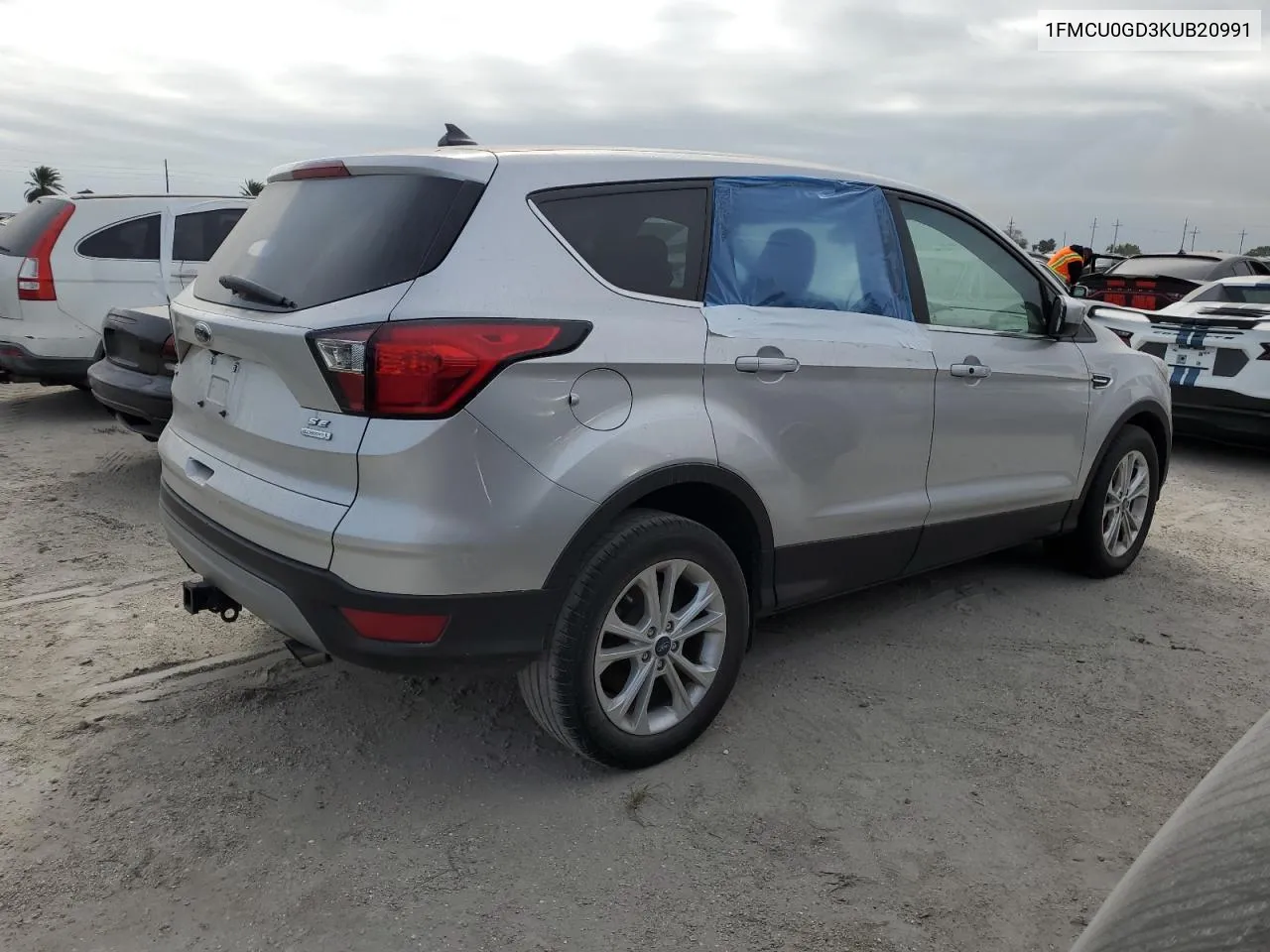 2019 Ford Escape Se VIN: 1FMCU0GD3KUB20991 Lot: 74348964