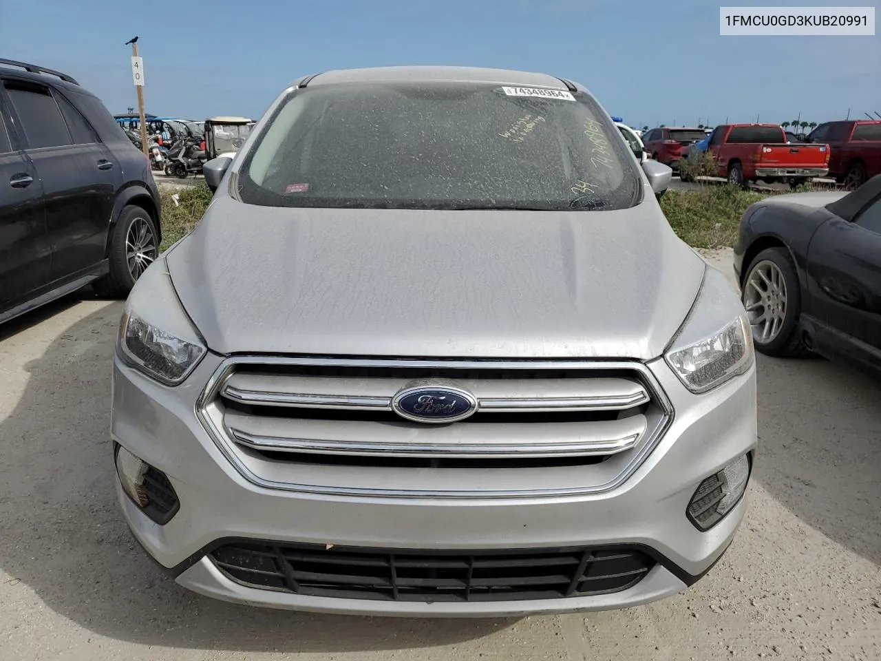 2019 Ford Escape Se VIN: 1FMCU0GD3KUB20991 Lot: 74348964