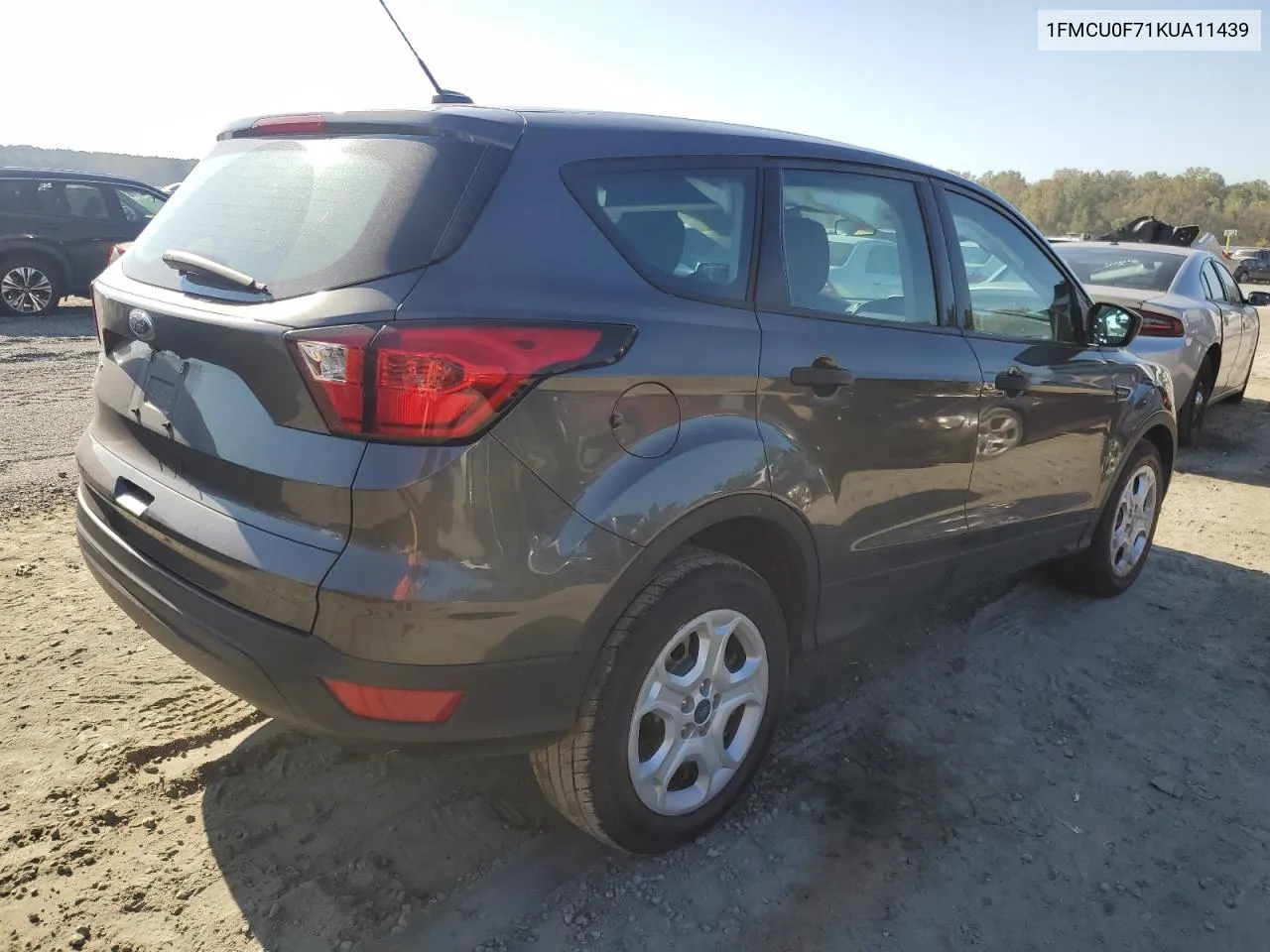 2019 Ford Escape S VIN: 1FMCU0F71KUA11439 Lot: 74448144