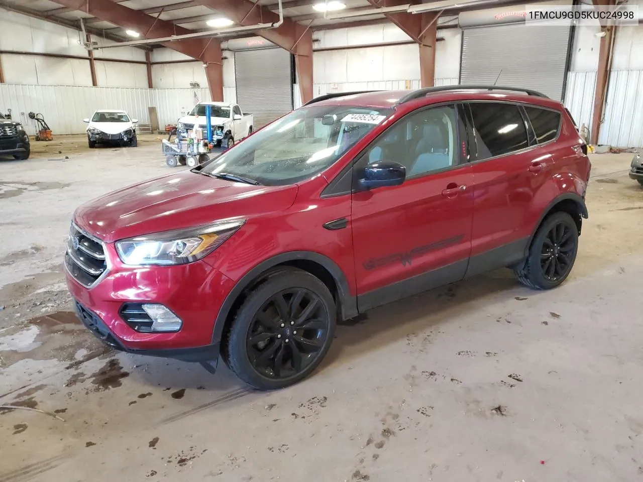 2019 Ford Escape Se VIN: 1FMCU9GD5KUC24998 Lot: 74495254