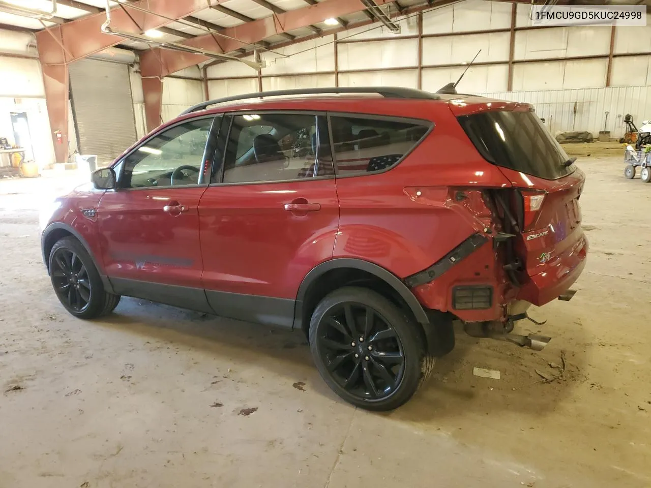 2019 Ford Escape Se VIN: 1FMCU9GD5KUC24998 Lot: 74495254