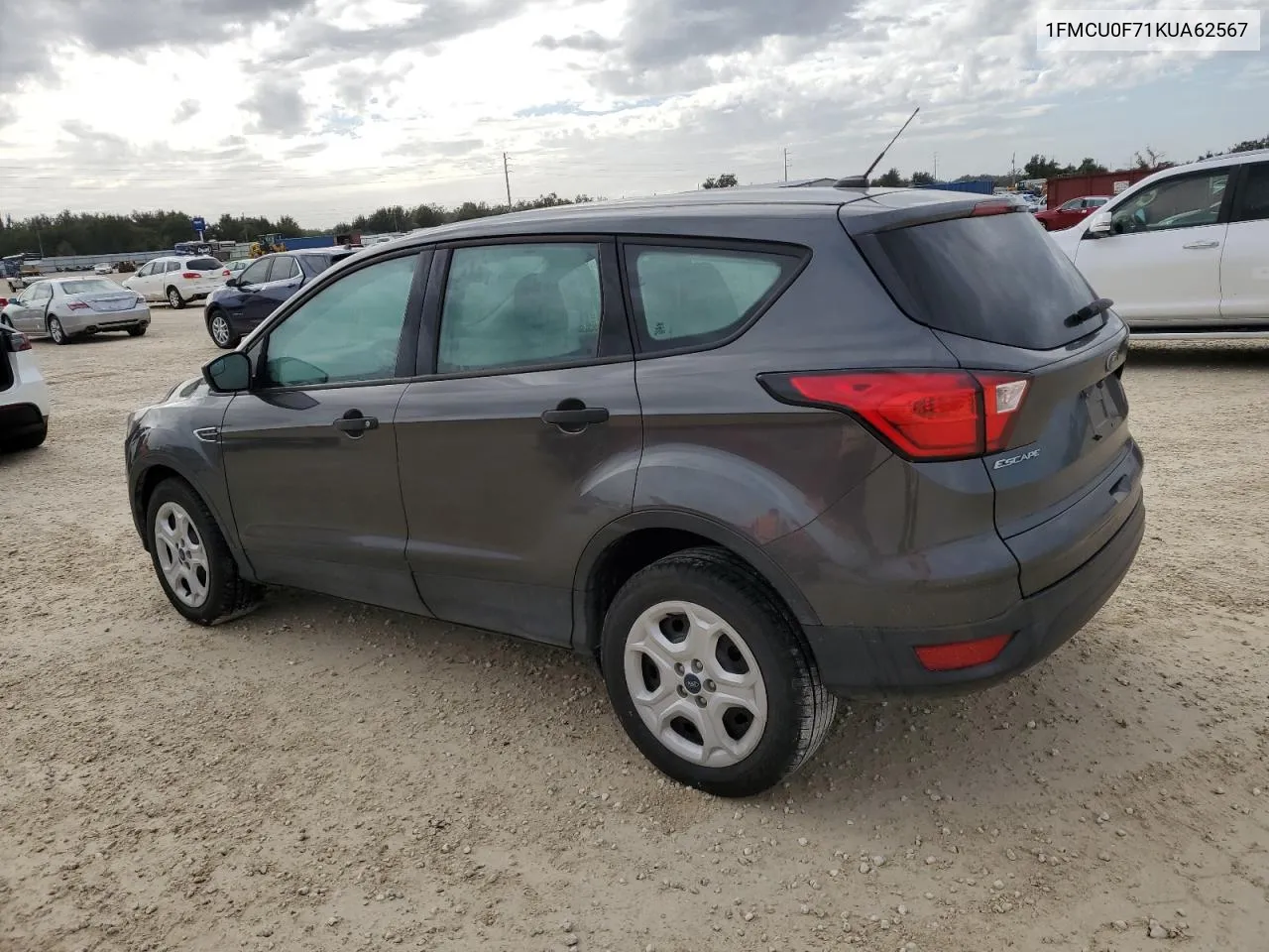 2019 Ford Escape S VIN: 1FMCU0F71KUA62567 Lot: 74618944