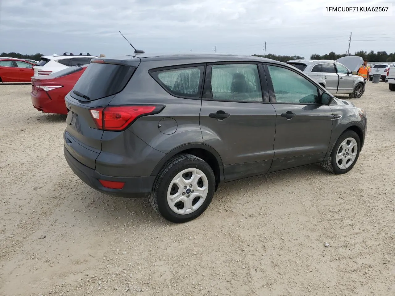 2019 Ford Escape S VIN: 1FMCU0F71KUA62567 Lot: 74618944